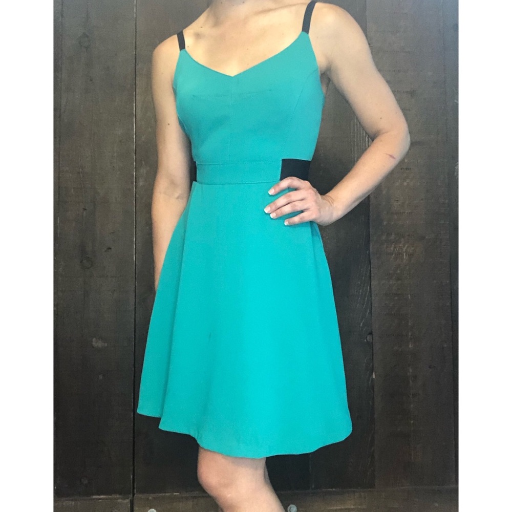 RACHEL by Rachel Roy Green A-Line Dress 2